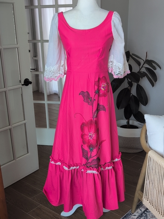 None Dresses & Skirts - Vintage Handmade Prairie Cottage Dress